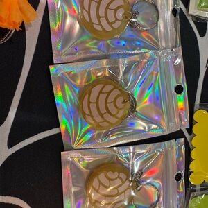 Gold Keychain Accessory